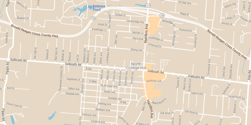 NCH Street Map